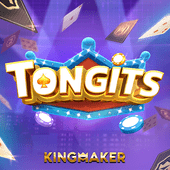Tongits card game icon with fanned playing cards